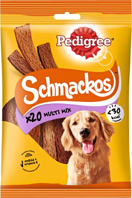 PEDIGREE Schmackos 4 Sorten, 144 g, 20 Stk.