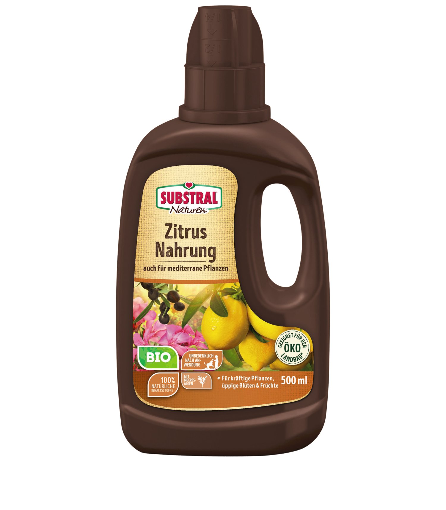 SUBSTRAL® Naturen® Bio Zitrus & Mediterrane Pflanzen Nahrung* 500 ml