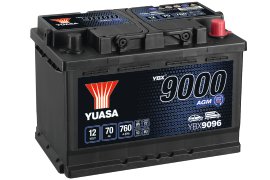 Yuasa AGM Starterbatterie YBX9096 12V 70Ah