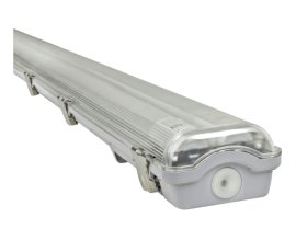 E2 LED-Feuchtraum-Wannenleuchte Classic Power M 2X18W