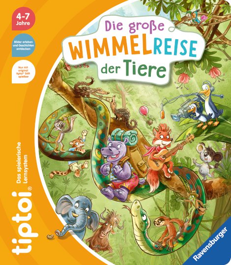 TIPTOI®Die große Wimmelreise der Tiere