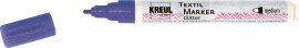KREUL Stoffmalstift Texi Mäx Glitter für helle/dunkle Stoffe Violett