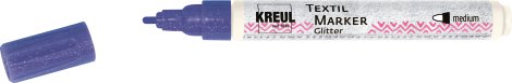 KREUL Stoffmalstift Texi Mäx Glitter für helle/dunkle Stoffe Violett