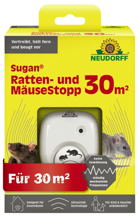 NEUDORFF® Sugan Ratten- und MäuseStopp für 30 m²
