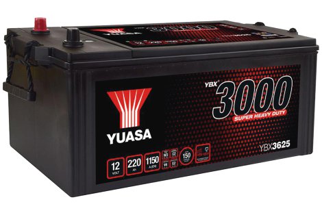 Yuasa Starterbatterie YBX3625 12V