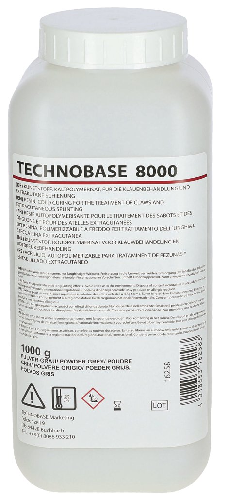 Technobase 8000 Pulver, 1000 g