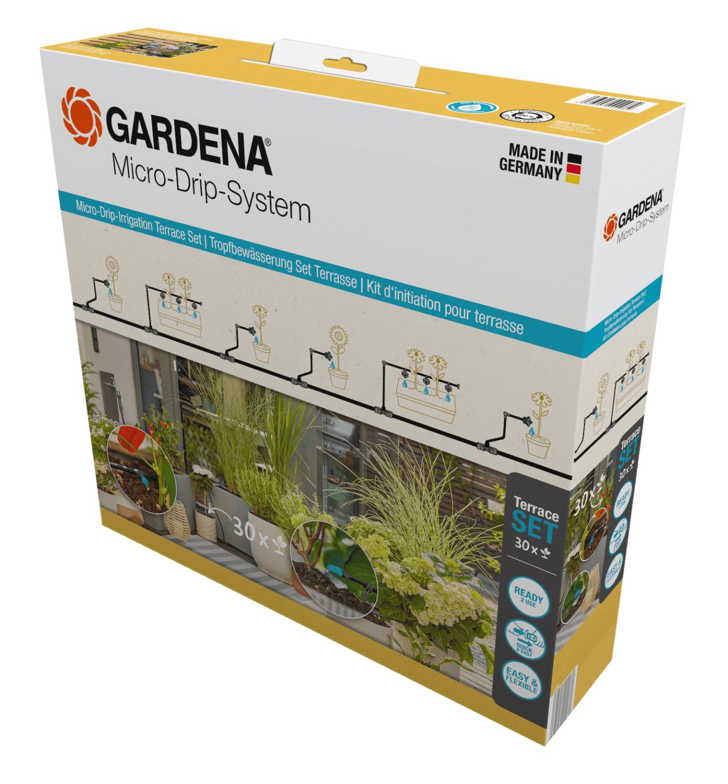 GARDENA Micro-Drip-System-Set Terasse