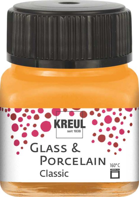KREUL Malfarbe Glass & Porcelain Classic Orange 20 ml