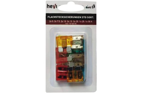 Hevi Flachstecksicherung STD sortiert