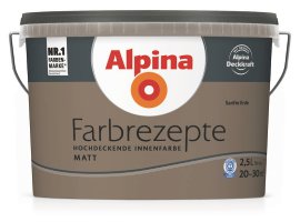 ALPINA Farbrezepte Sanfte Erde 2,5 l