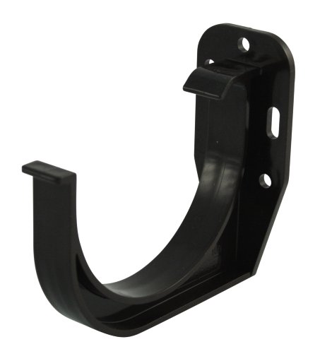 Rinnenhalter aus Kunststoff Braun NW 125 mm