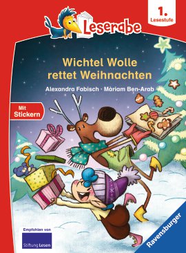 RAVENSBURGER Buch Leserabe Wichtel Wolle rettet Weihnachten