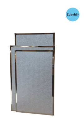 BERTRAMS Hitzeschutzplatte mit Alu-Rahmen