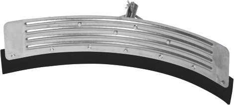 Kot- und Gülleschieber halbrund 66 cm, verzinkt