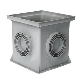 Einlaufschacht mit Boden 200x200 mm