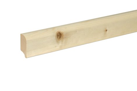 FN Neuhofer Sockelleiste SF381/S0452 Fichte 2400x19,5x45 mm