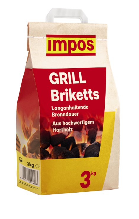 IMPOS Grillbriketts 3 kg