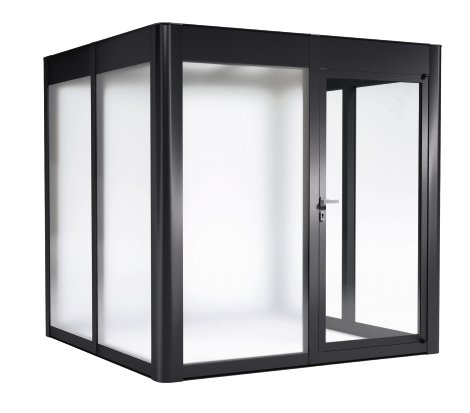 SUNELEMENTS Gewächshaus Sungarden Deluxe 2.2 Anthrazit Metallic 5 mm