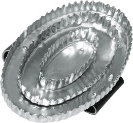 Reformstriegel, oval