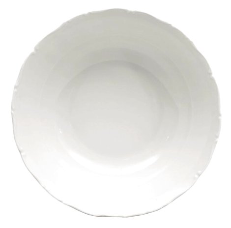 Schüssel Ophelie Rund Weiß Ø 23 cm