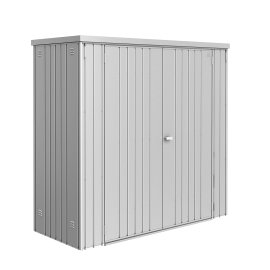 BIOHORT Geräteschrank 190, silber-metallic