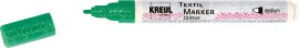KREUL Stoffmalstift Texi Mäx Glitter für helle/dunkle Stoffe Grün