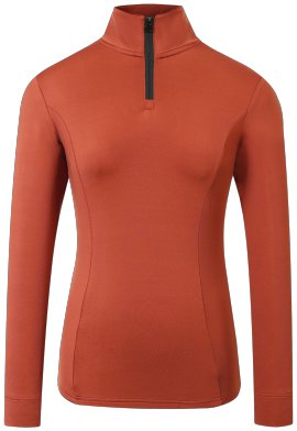 Covalliero Active Shirt H/W 2025 Damen Rust