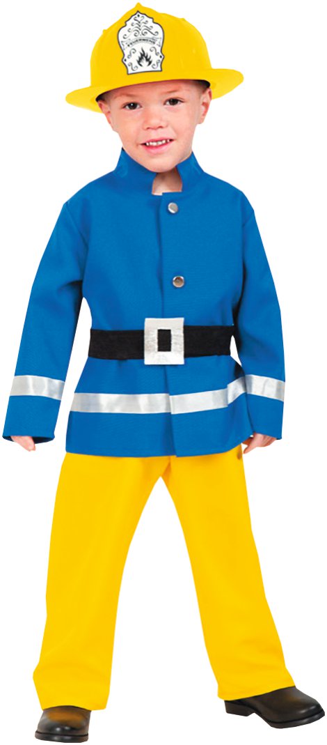 Kinder-Kostüm Feuerwehrmann 104