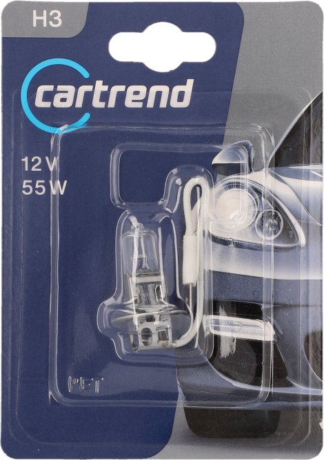 CARTREND Halogenlampe H3 12 V 55 W