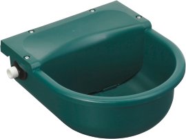 Schwimmertränke-Becken grün, Kunststoff 3 l