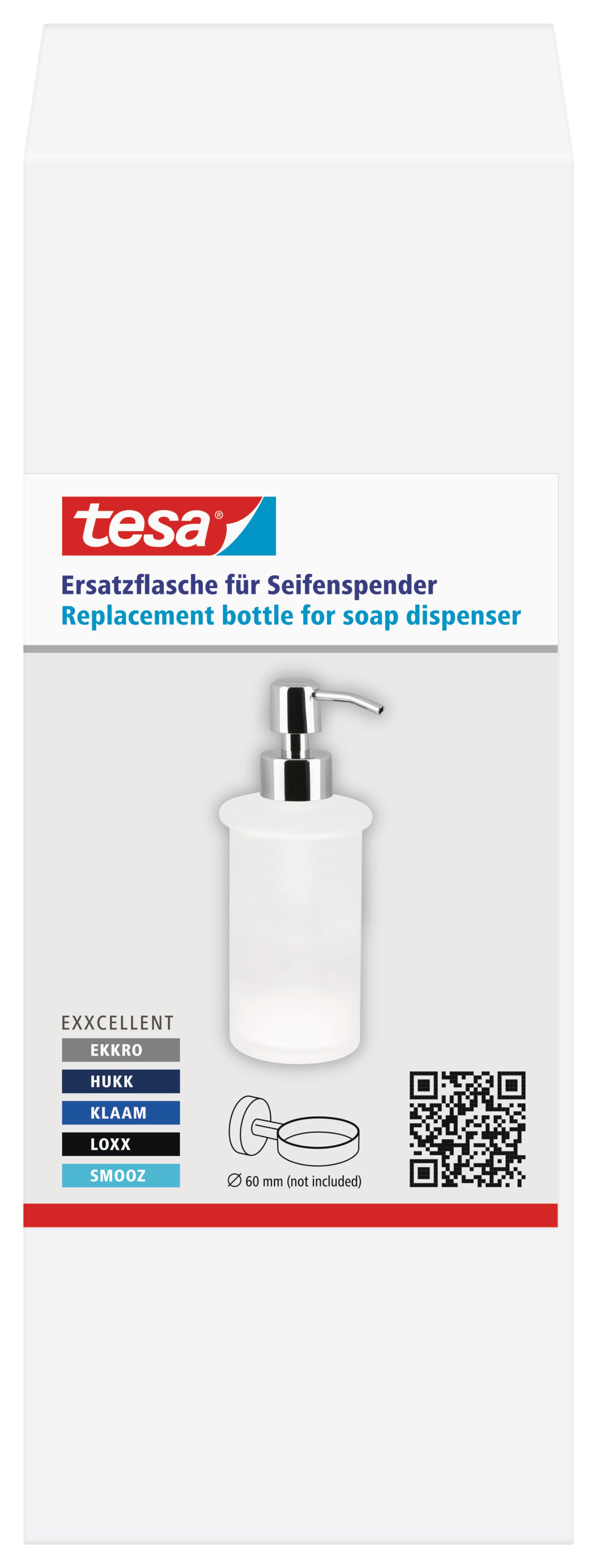 TESA Ersatzglas für Seifenspender