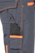 WERKSTOFF Bundhose Profi Kinder Grau/Orange 110/116