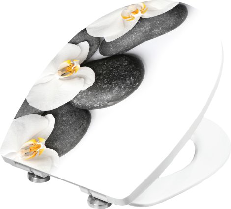 CORNAT WC-Sitz Thermoplast Orchidee