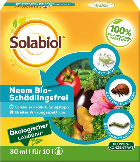 SOLABIOL Neem Bio-Schädlingsfrei 30 ml