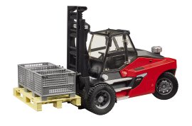 BRUDER Linde HT160D Stapler mit Pallete 02513