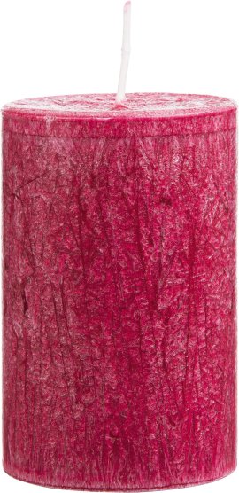 PURE SAFE CANDLE Kerze Olive Wax Karminrot 130x70 cm