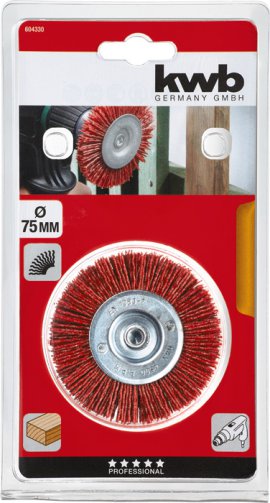 KWB Schleifbürste Nylon grob Ø 75 mm