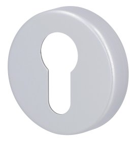 ALPERTEC PZ-Rosette Aluminium F1 eloxiert Ø 52 mm