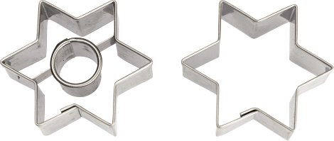 Ausstecher 2in1 Duo Stern mit Kreis