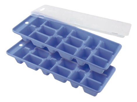 Eiswürfelformer mit Deckel 2-tlg. 25x10 cm