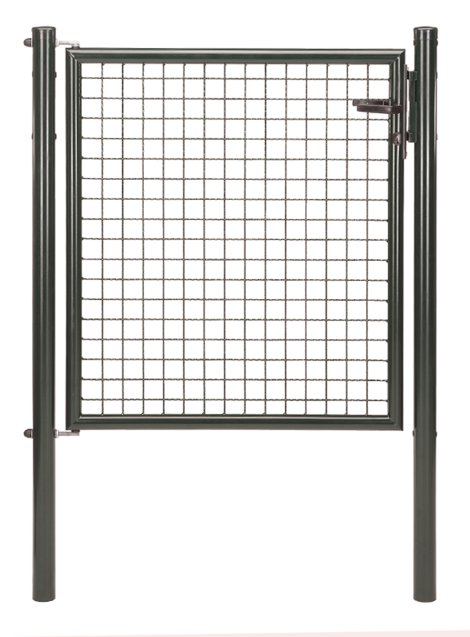 ALBERTS Wellengittertor Anthrazit 1000x1000 mm
