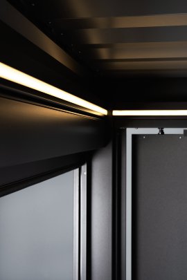 BIOHORT LED-Beleuchtung mit Steuerung 5,5x3,5 m