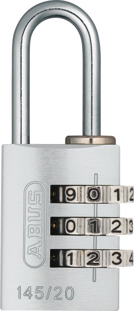 ABUS Zahlen-Vorhangschloss Metall 145/20 SB