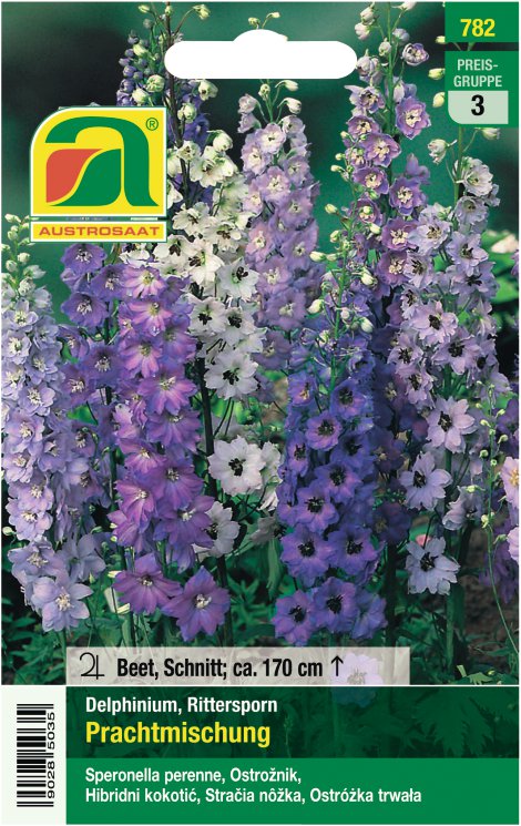 Delphinium Rittersporn Mischung