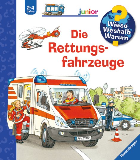 RAVENSBURGER Buch Die Rettungsfahrzeuge
