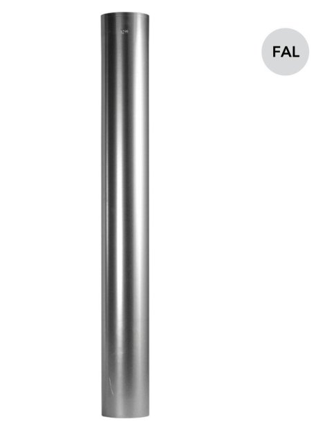BERTRAMS Rauchrohr feueraluminiert ø 110 mm 100 cm