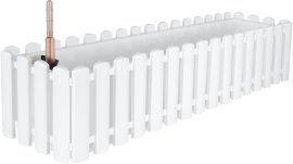 GELI Blumenkasten Aqua Palido mit Bewässerungssystem Weiß