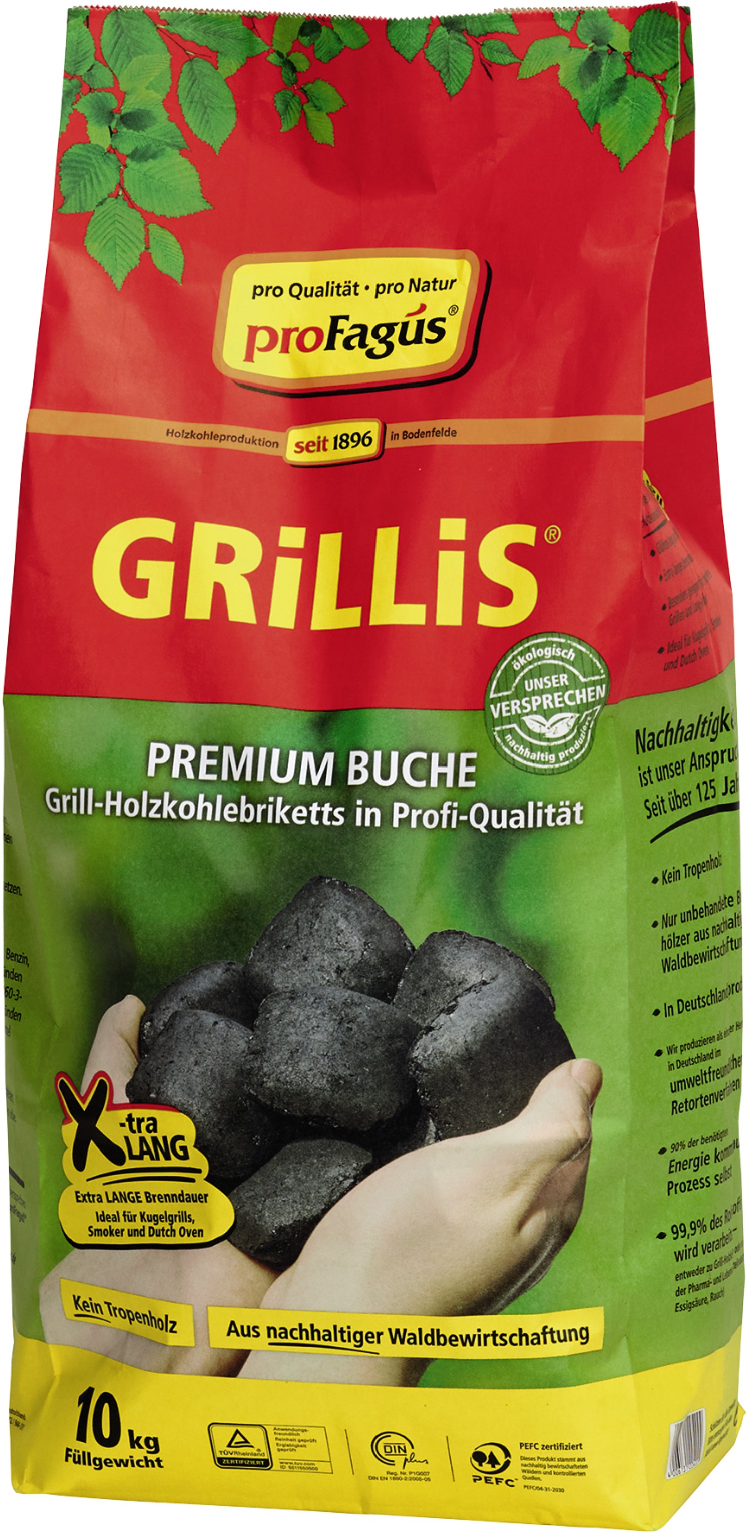 Grillbriketts Grillis 10 kg