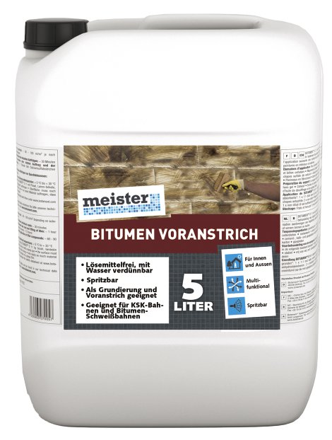 MEISTER Bitumen- Voranstrich 5 l