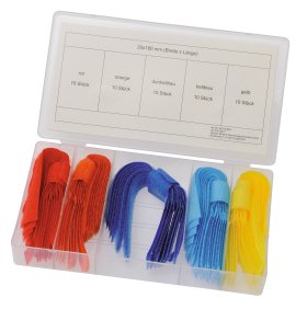 Klettband-Sortiment 50-tlg.